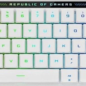 Asus Rog Falchion RX Low Profile Red Switch Rgb Kablosuz Türkçe Mekanik Beyaz Gaming Klavye