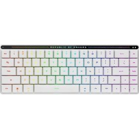 Asus Rog Falchion RX Low Profile Red Switch Rgb Kablosuz Türkçe Mekanik Beyaz Gaming Klavye