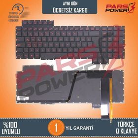 Asus Rog G752VT Siyah Klavye