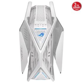 Asus Rog GR701 Hyperion White Edition Beyaz Temperli Cam ARGB Full Tower Gaming PC Kasası