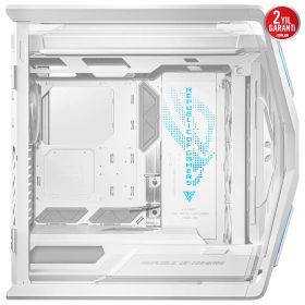 Asus Rog GR701 Hyperion White Edition Beyaz Temperli Cam ARGB Full Tower Gaming PC Kasası