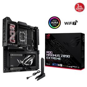 Asus ROG Maximus Z890 Extreme Intel LGA1851 DDR5 E-ATX WiFi7 Gaming Anakart