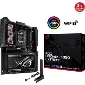 Asus ROG Maximus Z890 Extreme Intel LGA1851 DDR5 E-ATX WiFi7 Gaming Anakart