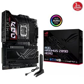 Asus ROG Maximus Z890 HERO 8800 MHz 4xDDR5 6x M.2 HDMI 2xThunderbolt Intel Core Ultra CPU Seri 2 LGA1851 Soket Anakart