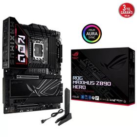 Asus ROG Maximus Z890 HERO 8800 MHz 4xDDR5 6x M.2 HDMI 2xThunderbolt Intel Core Ultra CPU Seri 2 LGA1851 Soket Anakart