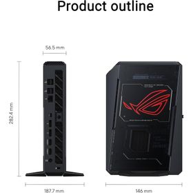 Asus ROG NUC RNUC15JNK9X28AA2 Ultra 9 275HX 32GB RAM 2TB SSD RTX 5080 Windows 11 Home Mini Oyun Bilgisayarı