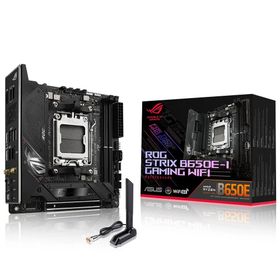 Asus Rog Strix B650E-I Gaming Wifi AMD B650 Soket AM5 DDR5 6400 MHZ 2xM.2 Mini ITX Gaming Anakart