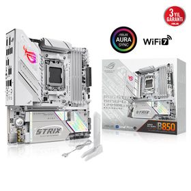 Asus Rog Strix B850-G Gaming Wifi 4xDDR5 4X M2 Hdmi DP 2xType-C Wi-Fi 7 Bluetooth V5.4 AM5 Soket Gaming Anakart