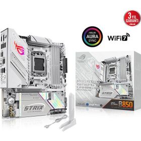 Asus Rog Strix B850-G Gaming Wifi 4xDDR5 4X M2 Hdmi DP 2xType-C Wi-Fi 7 Bluetooth V5.4 AM5 Soket Gaming Anakart