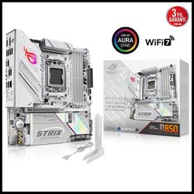 Asus Rog Strix B850-G Gaming Wifi 4xDDR5 4X M2 Hdmi DP 2xType-C Wi-Fi 7 Bluetooth V5.4 AM5 Soket Gaming Anakart