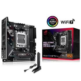Asus Rog Strix B850-I Gaming Wi-Fi AMD B850 AM5 DDR5 6400 DP HDMI 3xM2 USB3.2 Wi-Fi 6E BT ARGB 2.5G LAN Mini ITX Anakart