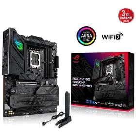 Asus ROG Strix B860-F Gaming WiFi 9066 MHz DDR5 Soket LGA1851 M.2 HDMI DP Thunderbolt ATX Anakart
