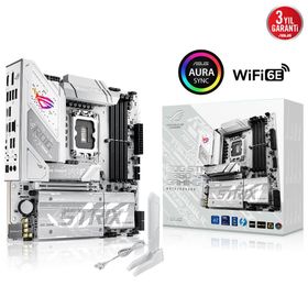 Asus ROG Strix B860-G Gaming 4xDDR5 4xM.2 HDMI DP Intel Core Ultra CPU Seri 2 LGA1851 Soket Gaming Anakart