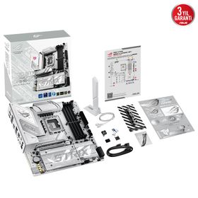 Asus ROG Strix B860-G Gaming 4xDDR5 4xM.2 HDMI DP Intel Core Ultra CPU Seri 2 LGA1851 Soket Gaming Anakart