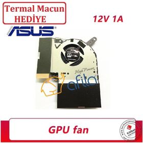 Asus Rog Strix G15 G512LW GPU-VGA 2.VERSIYON 12V Uyumlu Laptop İşlemci Fan