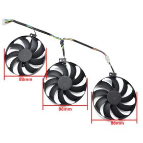 Asus Rog Strıx Geforce Rtx 2080 2080TI RTX2080 RTX2080TI Uyumlu Laptop İşlemci Fan