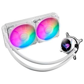 Asus Rog Strix Lc Ii 240 Argb White Edition Aura Sync Rgb 120 Mm Adreslenebilir Fan Sivi Cpu Soğutucusu