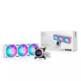 Asus Rog Strix LC III 360 ARGB White Edition 360 mm AM5/1700P Beyaz İşlemci Sıvı Soğutucu