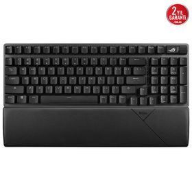 Asus Rog Strix Scope II 96 NX Snow Switch RGB Kablosuz Hotswap İngilizce Siyah Mekanik Gaming Klavye