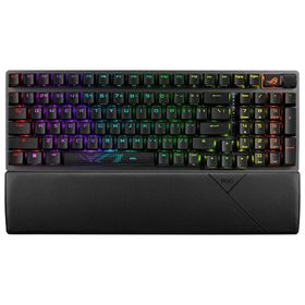Asus Rog Strix Scope II 96 NX Snow Switch RGB Kablosuz Hotswap İngilizce Siyah Mekanik Gaming Klavye