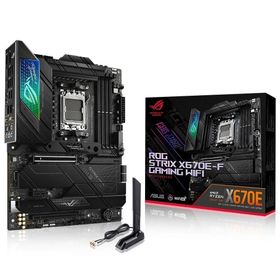 Asus ROG STRIX X670E-F Gaming Wifi Soket AM5 6400MHz OC DDR5 DP HDMI AURA RGB ATX Anakart