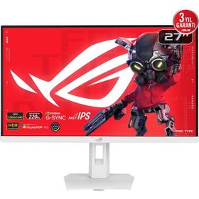 Asus ROG Strix XG27ACSR-W 27 inç 220 Hz 0.3 ms 2K QHD Pivot Beyaz Gaming Monitör