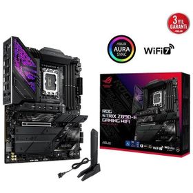 Asus ROG Strix Z890-E Gaming WiFi 8800 MHz DDR5 Soket LGA1851 M.2 HMDI DP ATX Anakart