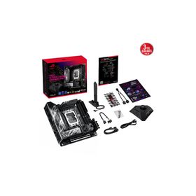 Asus ROG Strix Z890-I Gaming 2xDDR5 2xM.2 HDMI 2xThunderbolt Mini ITX Intel Core Ultra CPU Seri 2 LGA1851 Soket Anakart