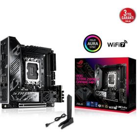 Asus ROG Strix Z890-I Gaming WiFi 8800 MHz DDR5 Soket LGA1851 M.2 HDMI Mini-ITX Anakart