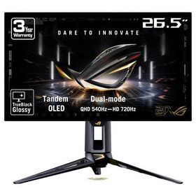 Asus ROG Swift OLED PG27AQWP-G EDITION 20 26.5 inç 540Hz 0.02ms 2K Pivot OLED Oyuncu Monitörü
