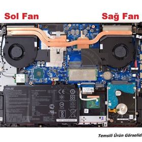 Asus ROG TUF Gaming FX80 FX80G GPU Laptop Fan