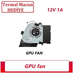 Asus Rog Zephyrus GX502GW-AZ096T GX502GW-ES002T Sol Uyumlu Laptop İşlemci Fan