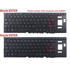 Asus Rog Zephyrus GX535GX Işıklı Uyumlu Laptop Klavye
