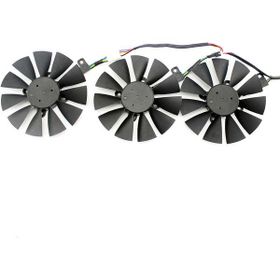Asus STRIX-GTX980TI DC3OC 3'lü Uyumlu Laptop İşlemci Fan