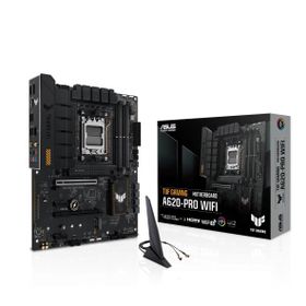 Asus TUF Gaming A620-PRO Wi-Fi AMD A620 AM5 DDR5 6400 DP HDMI Çift M2 USB3.2 AX Wi-Fi BT Aura RGB 2.5 Gbit LAN AT Anakart