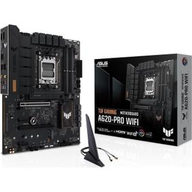 Asus TUF Gaming A620-PRO Wi-Fi AMD A620 AM5 DDR5 6400 DP HDMI Çift M2 USB3.2 AX Wi-Fi BT Aura RGB 2.5 Gbit LAN AT Anakart