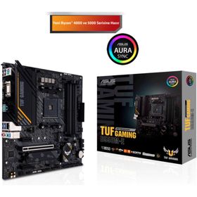 Asus TUF Gaming B550M-E, 4xDDR4 2x M.2 D-SUB HDMI DP AM4 Soket Anakart