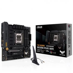 Asus TUF Gaming B650M-PLUS Wifi 4xDDR5 2x M.2 HDMI, DP, Type-C Wi-Fi 6 Bluetooht v5.2 AMD Ryzen 7000 Serisi AM5 Soket Anakart