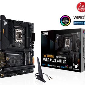 Asus TUF Gaming B660-PLUS WiFi D4 Intel LGA1700 DDR4 ATX Anakart