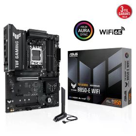 Asus Tuf Gaming B850-E Wifi DDR5 8000 Mhz OC M.2 HDMI-DP-USB-C PCIE 5.0 AM5 Atx Anakart