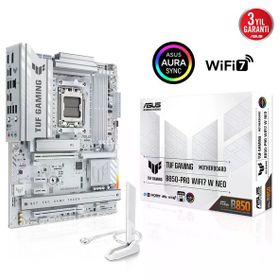 Asus TUF GAMING B850-PRO WIFI7 W NEO AMD AM5 DDR5 ATX Anakart