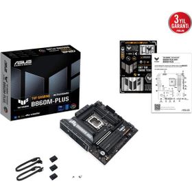 Asus Tuf Gaming B860M-Plus DDR5 8800 Mhz OC M.2 HDMI-DP-USB-C PCIE 5.0 1851P Matx Anakart