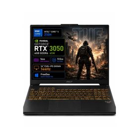 Asus TUF Gaming F16 FX607VJB-RL037 Core 5 210H 16GB RAM 512GB SSD 6GB RTX 3050 FreeDOS 16 inç Gaming Laptop