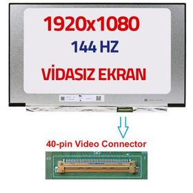 Asus Tuf Gaming FX505GT LCD Slim 40 Pin Vidasız 15.6 inç Uyumlu Laptop Ekran