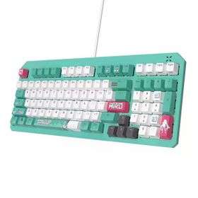 Asus TUF Gaming K3 Gen II Hatsune Miku Edition RGB Red Switch Kablolu Mekanik Gaming Klavye