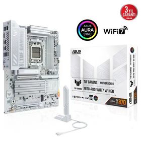 Asus TUF Gaming X870-PRO WIFI7 W Neo AMD AM5 DDR5 ATX Anakart