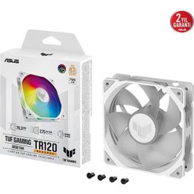 Asus Tuf TR120 120 mm ARGB Reverse Beyaz Kasa Fanı