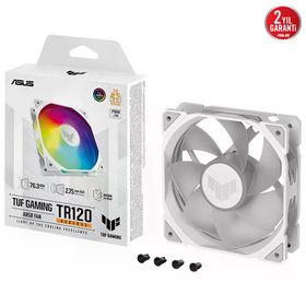 Asus Tuf TR120 120 mm ARGB Reverse Beyaz Kasa Fanı