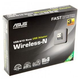 Asus USB-N10 Nano 150MBPS 2.4GHZ USB Uyumlu Laptop Adaptör