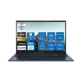 Asus Vivobook 15 X1504VA-BQ4126W Core 5 120U 8GB RAM 512GB SSD Windows 11 Home 15.6 inç Laptop